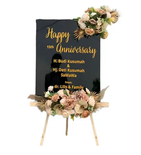 Papan Bunga Akrilik Kedungsegog